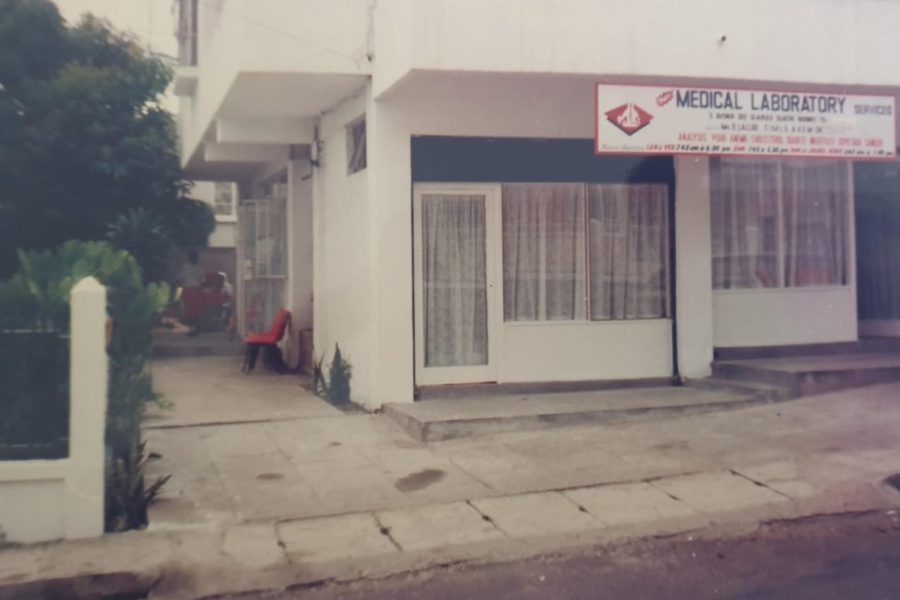 QHL First Laboratory by Mr Lalloo